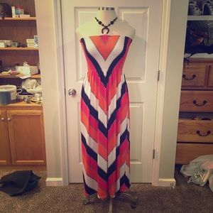 Long colorful dress